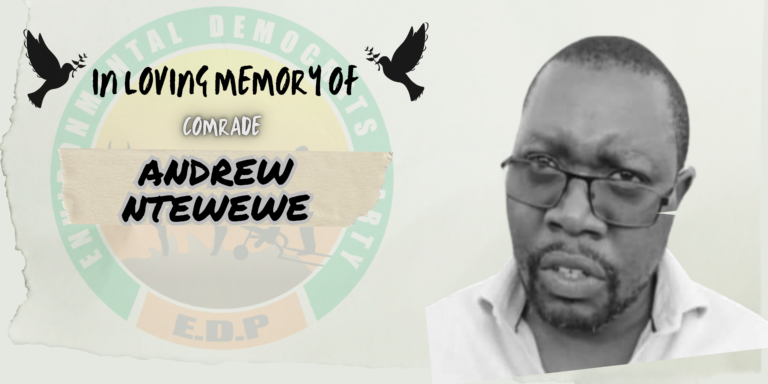 EDP Mourns Comrade Andrew Nthewewe