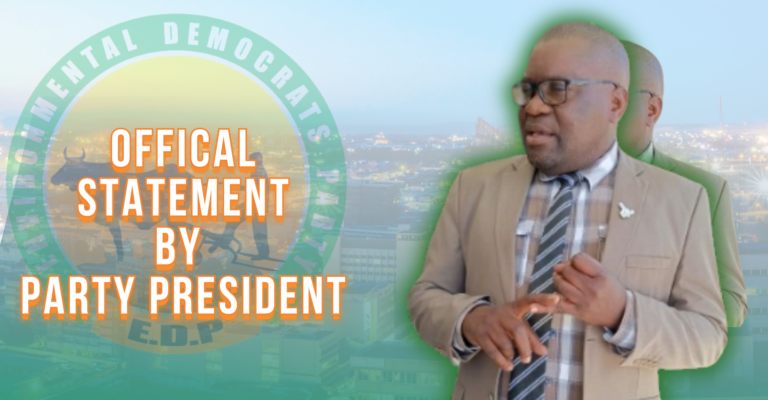 Official Statement By Party President